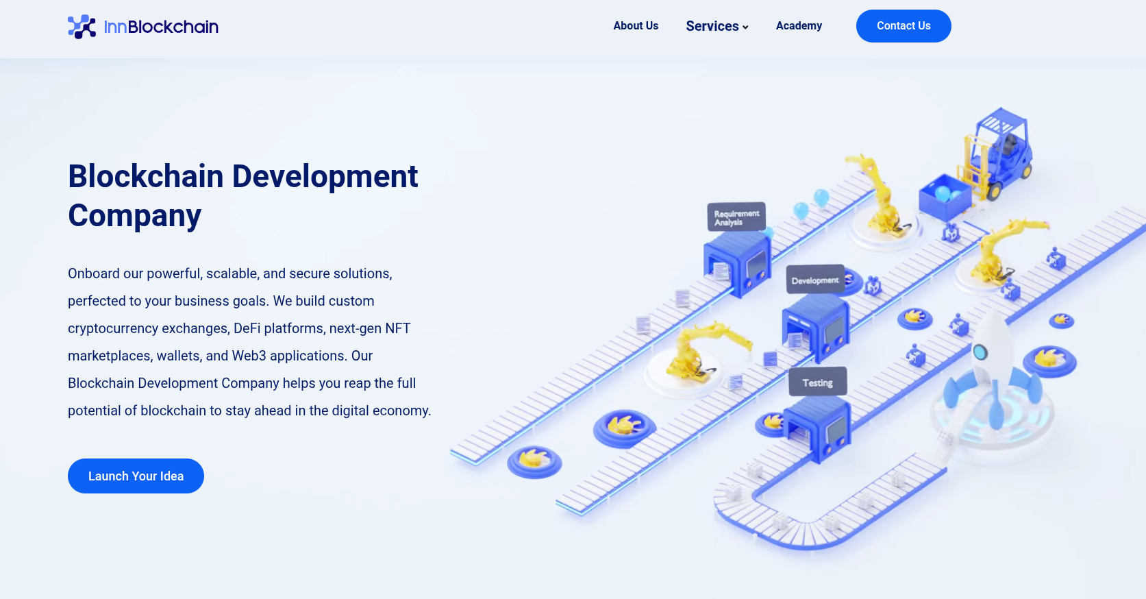 Blockchain Development Company | InnBlockchain